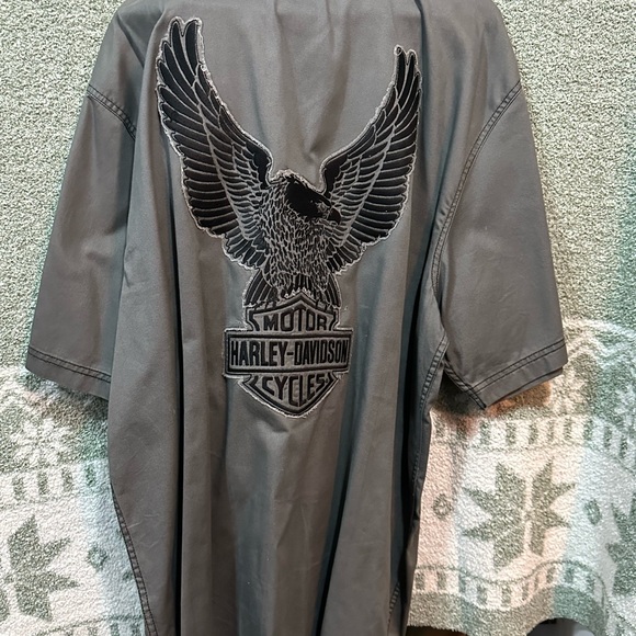 Harley Davidson, button-down short sleeve shirts size extra large $45 each - Picture 2 of 4